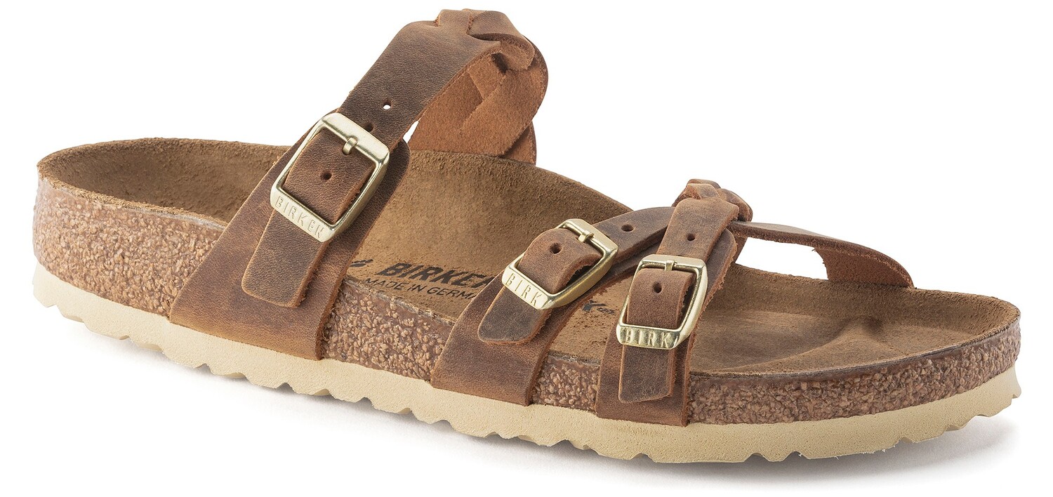 

Плетеные сандалии Franca – женские Birkenstock, коричневый