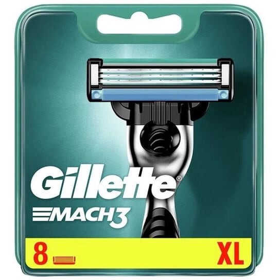 

Сменные бритвенные лезвия Gillette, Mach 3 8 шт.