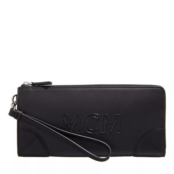

Кошелек aren zipped wallet large Mcm, черный
