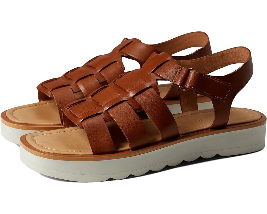 

Сандалии Madewell The Fisherman Flatform Sandal, цвет English Saddle