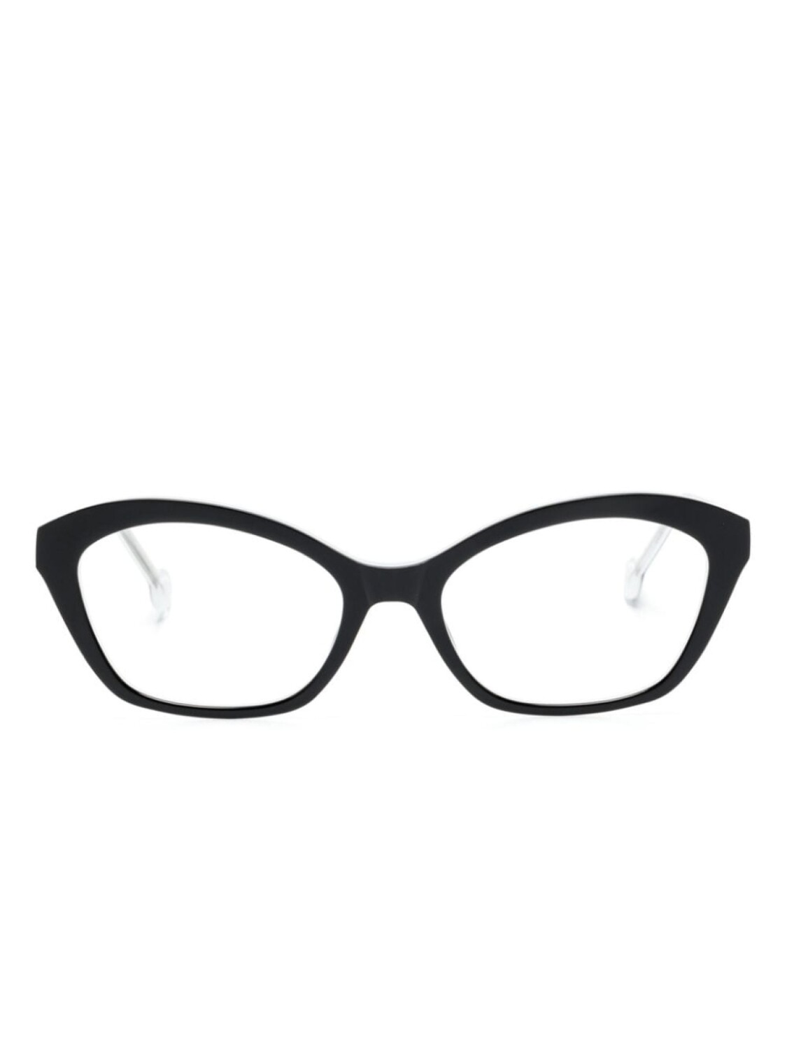 

L.A. EYEWORKS очки Pancake в оправе 'кошачий глаз', черный