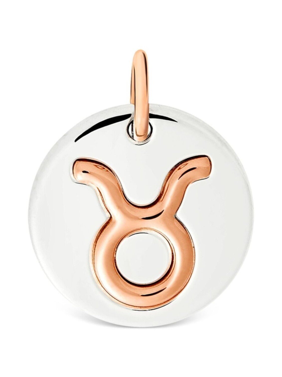 

Подвеска Taurus из розового золота и серебра Dodo, серебряный
