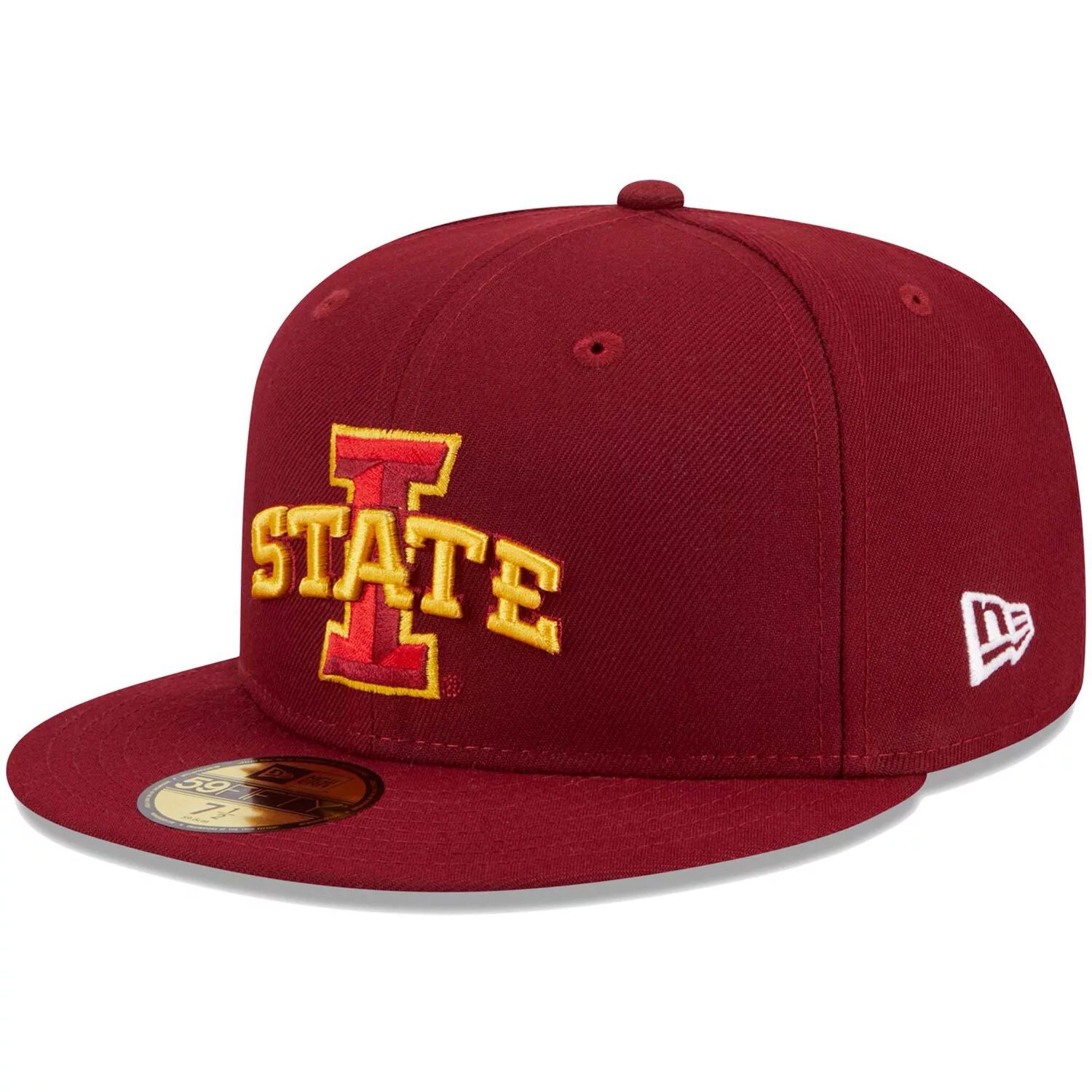 

Мужская приталенная шляпа New Era Cardinal Iowa State Cyclones Evergreen 59FIFTY