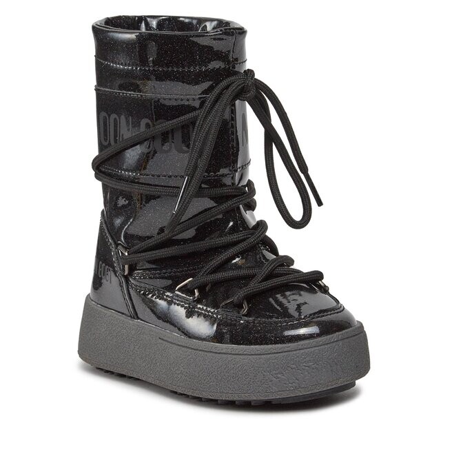 

Ботинки Moon Boot JtrackTube Glitter, черный