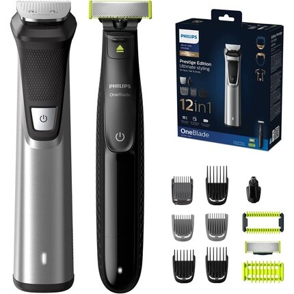 

Multi-Styles Series 9000 Oneblade 13-в-1 для лица и тела, Philips