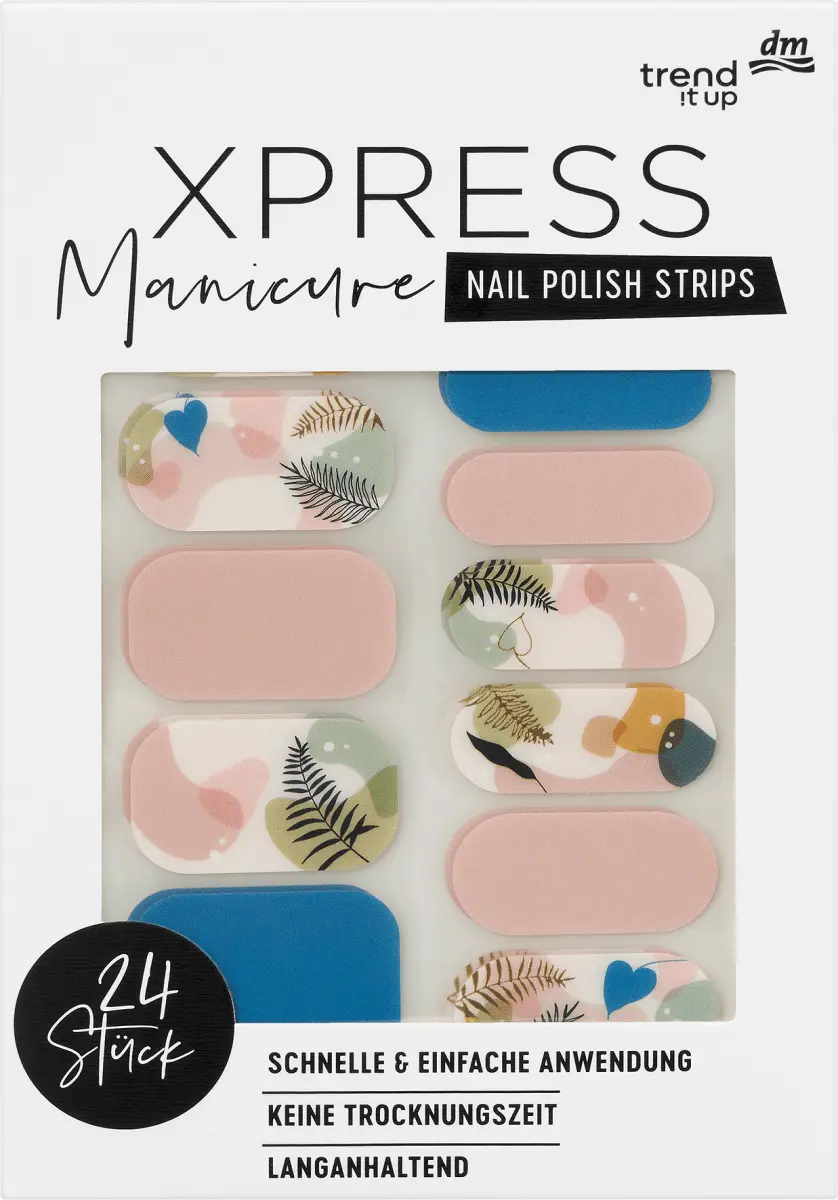 

Фольга для ногтей XPRESS Manicure 043 Бабье Лето 24 шт. trend !t up