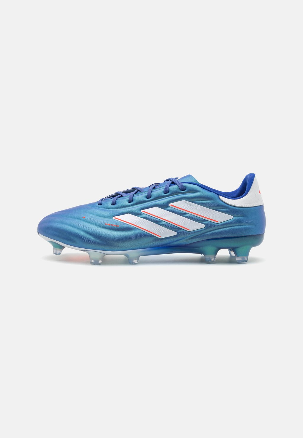 бутсы с шипами Copa Pure 2.1 Fg Adidas, цвет lucid blue/footwear white/solar red кроссовки adidas men s ultraboost light цвет white solar gold lucid blue