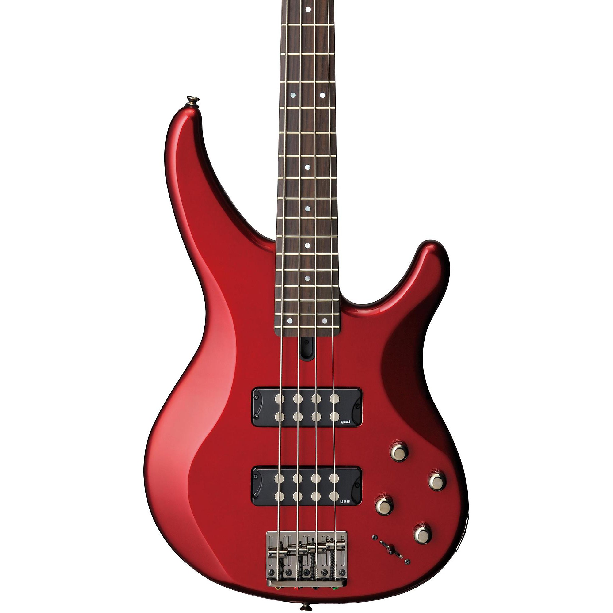 Yamaha TRBX304 4-струнная электрическая бас-гитара Candy Apple Red Палисандровая накладка