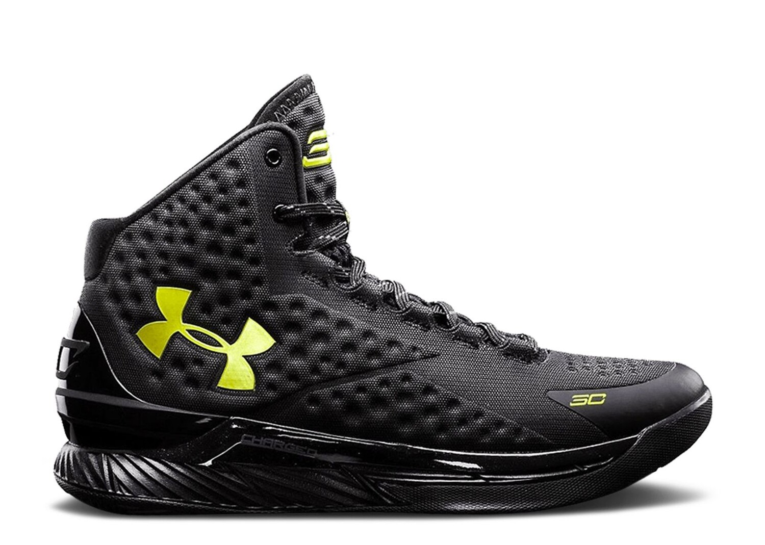 

Кроссовки Under Armour Curry 1 'Blackout', черный