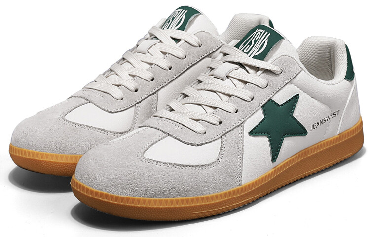 

Кроссовки JEANSWEST Skateboarding Shoes Unisex Low-top, белый/синий