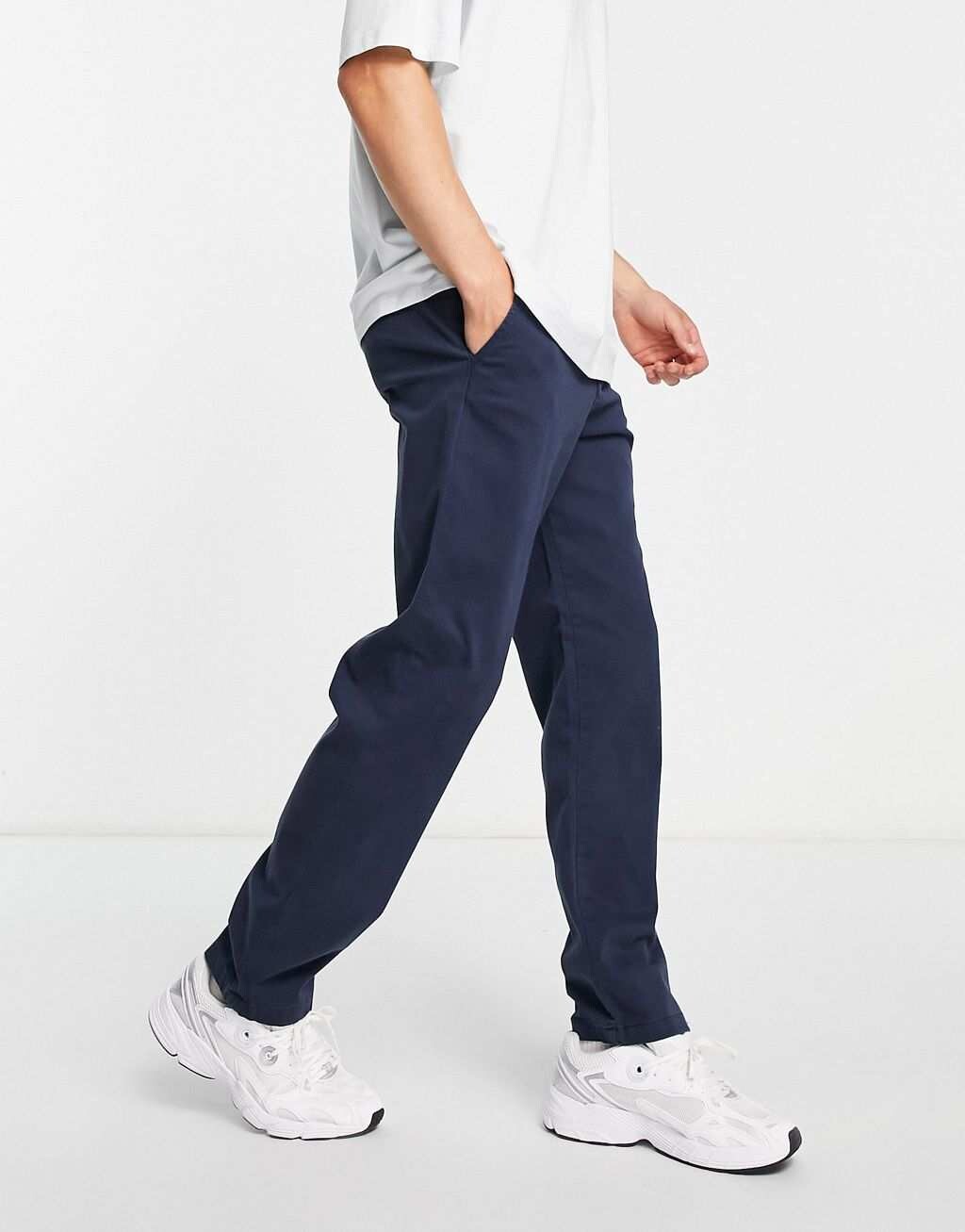 

Темно-синие чиносы свободного кроя Jack & Jones Intelligence, Синий