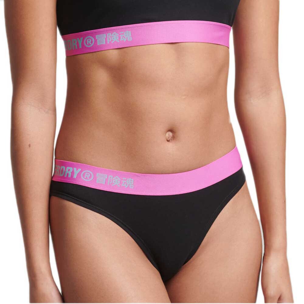 

Низ бикини Superdry Offset Logo NH, черный