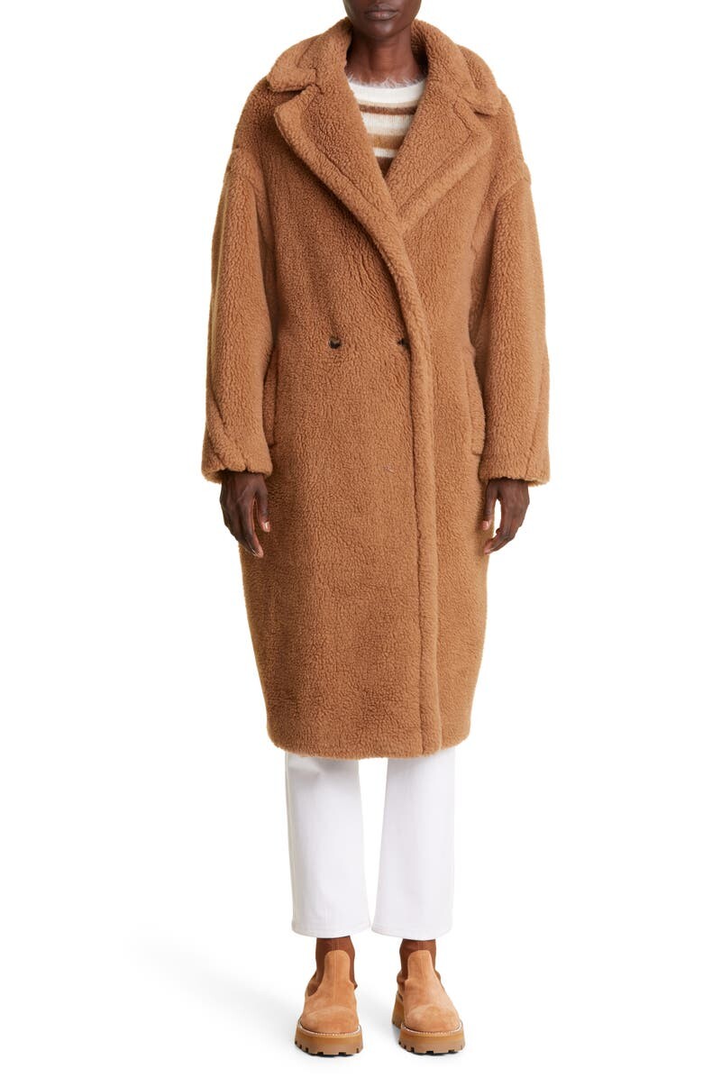 

Пальто из искусственного меха Teddy Bear Icon MAX MARA