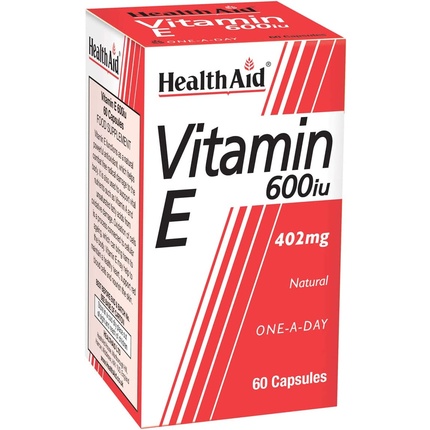 Витамин Е 600МЕ 60 капсул, Healthaid токотриенолы evnol suprabio витамин е 60 капсул inna marka