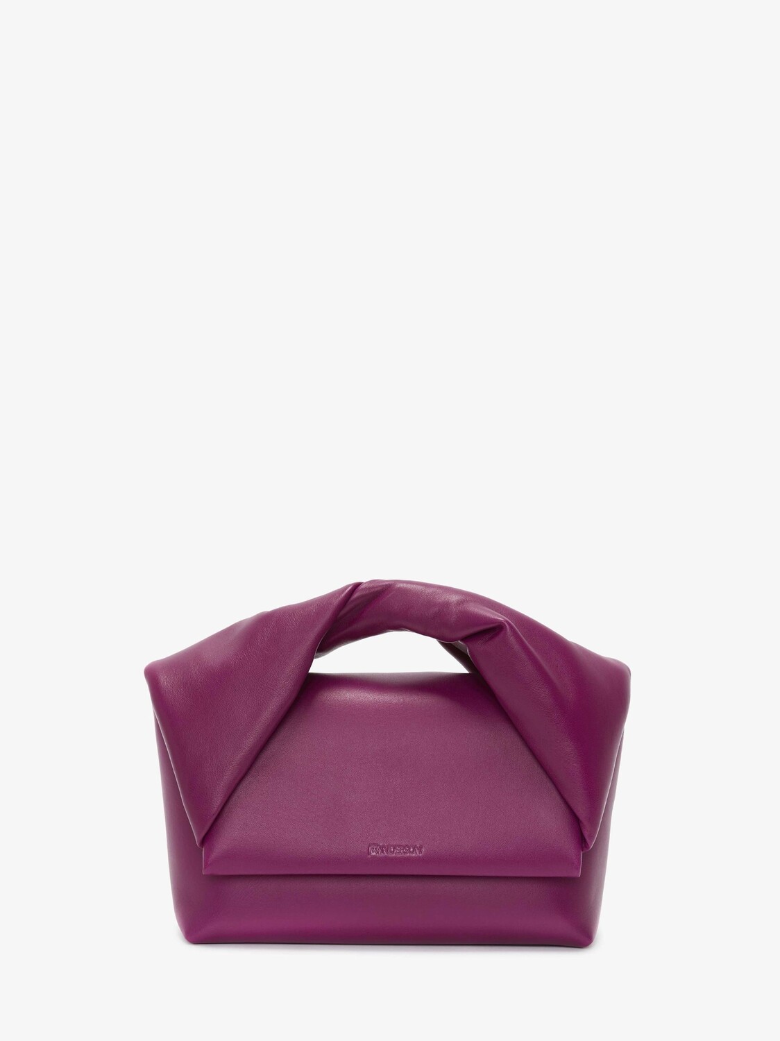 

Кожаная сумка с ручкой JW Anderson, фиолетовый