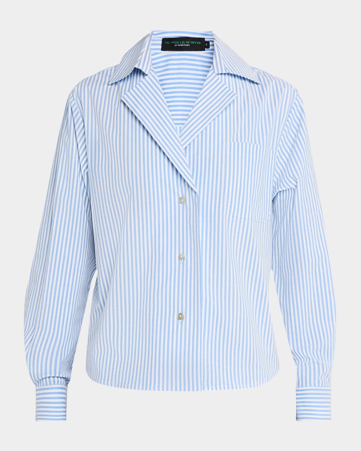 

Рубашка в полоску Daniela No Pise La Grama, цвет Blue And White Stripes