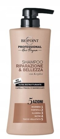 

Шампунь для волос, 400мл Biopoint Riparazione Kerplex, inna