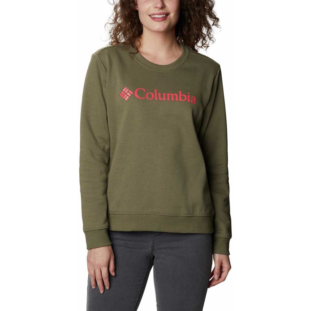 

Толстовка Columbia Logo Crew, зеленый