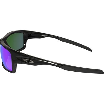 Солнцезащитные очки для столовой Oakley, цвет Polished Black/Violet Iridium Polarized