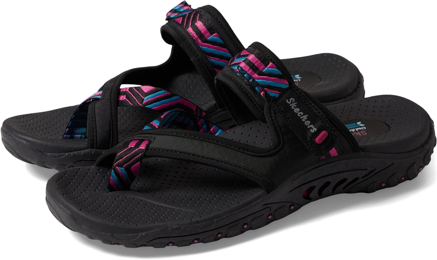 

Сандалии Reggae - Vibrancy SKECHERS, цвет Black Multi