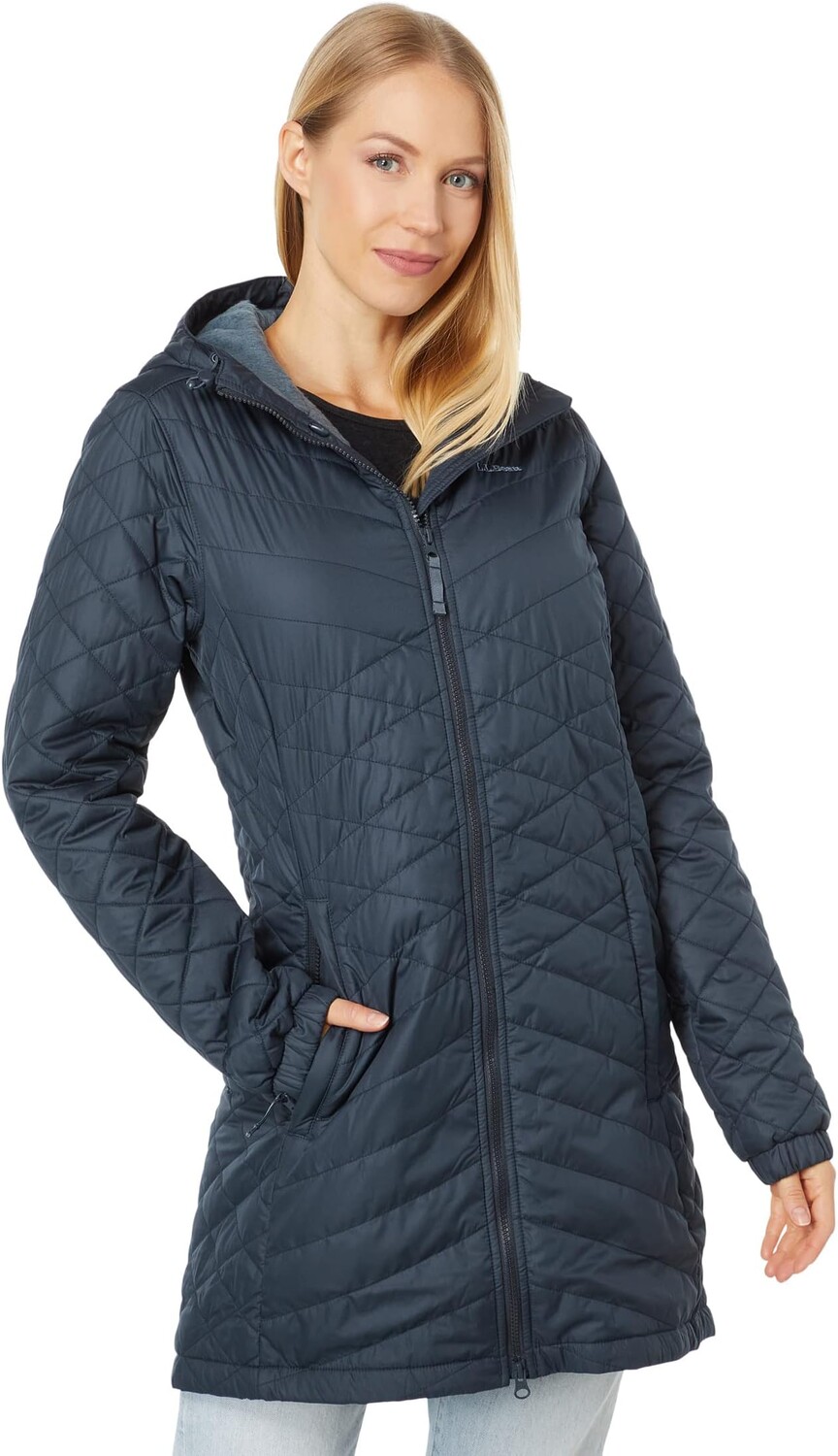 

Пальто Primaloft на флисовой подкладке L.L.Bean, цвет Carbon Navy