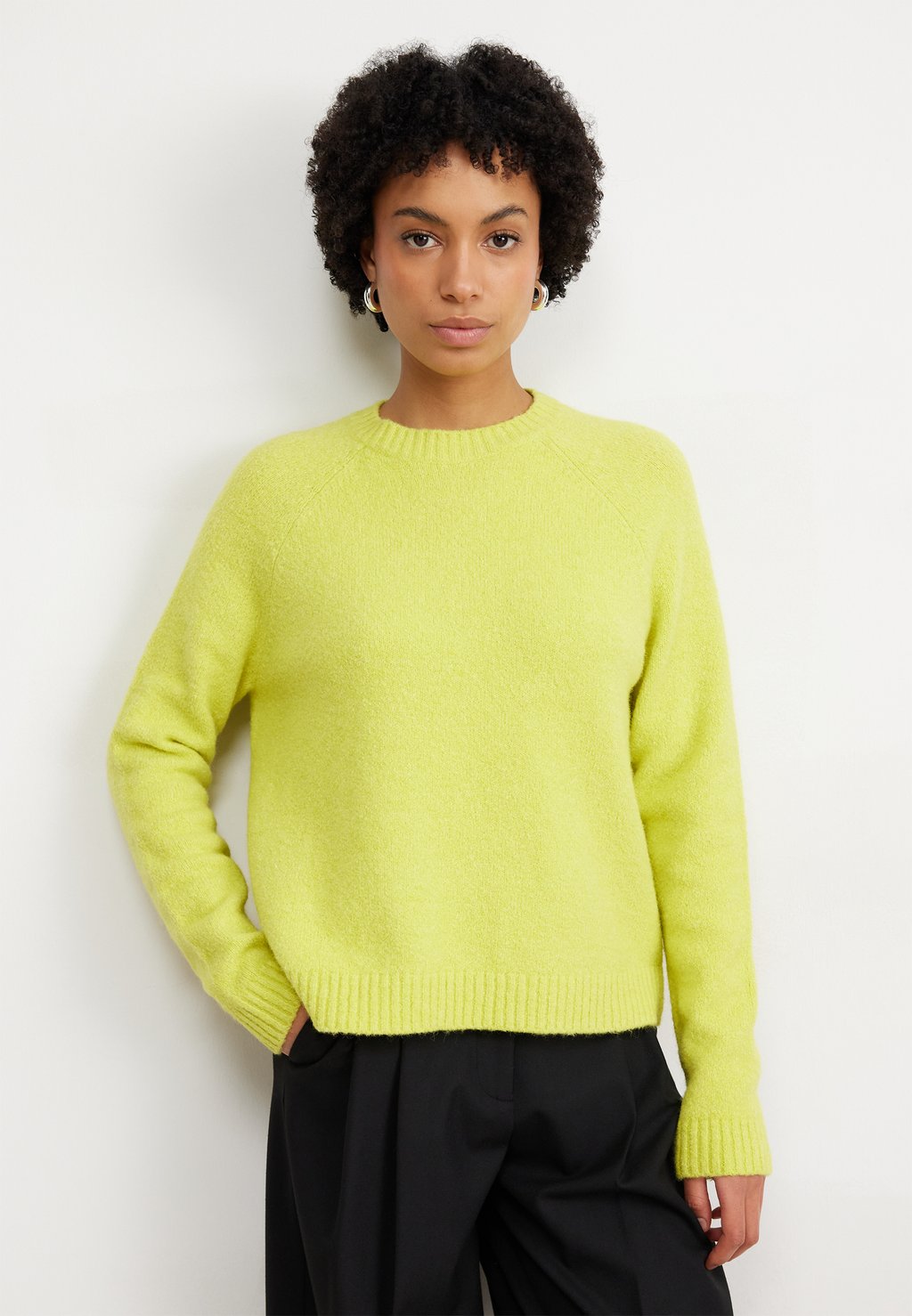 Вязаный свитер FEBISAN BOSS, цвет medium yellow набор пружин use combo kit medium yellow