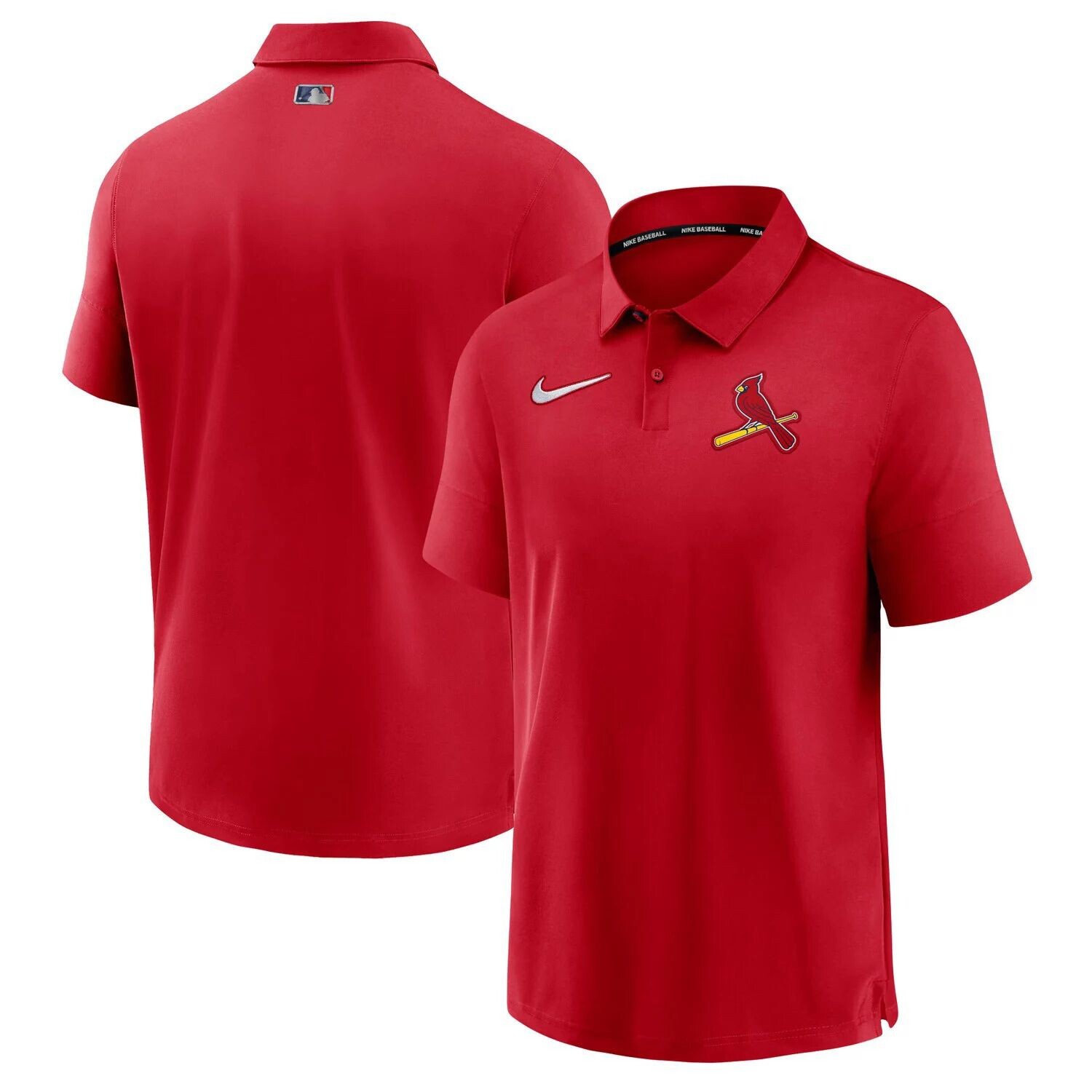 

Мужская рубашка-поло Nike Red St. Louis Cardinals Authentic Collection Flex Performance