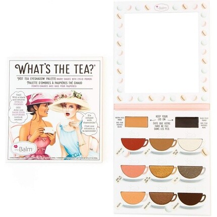 

Бальзам Что за чай палитра теней, Thebalm