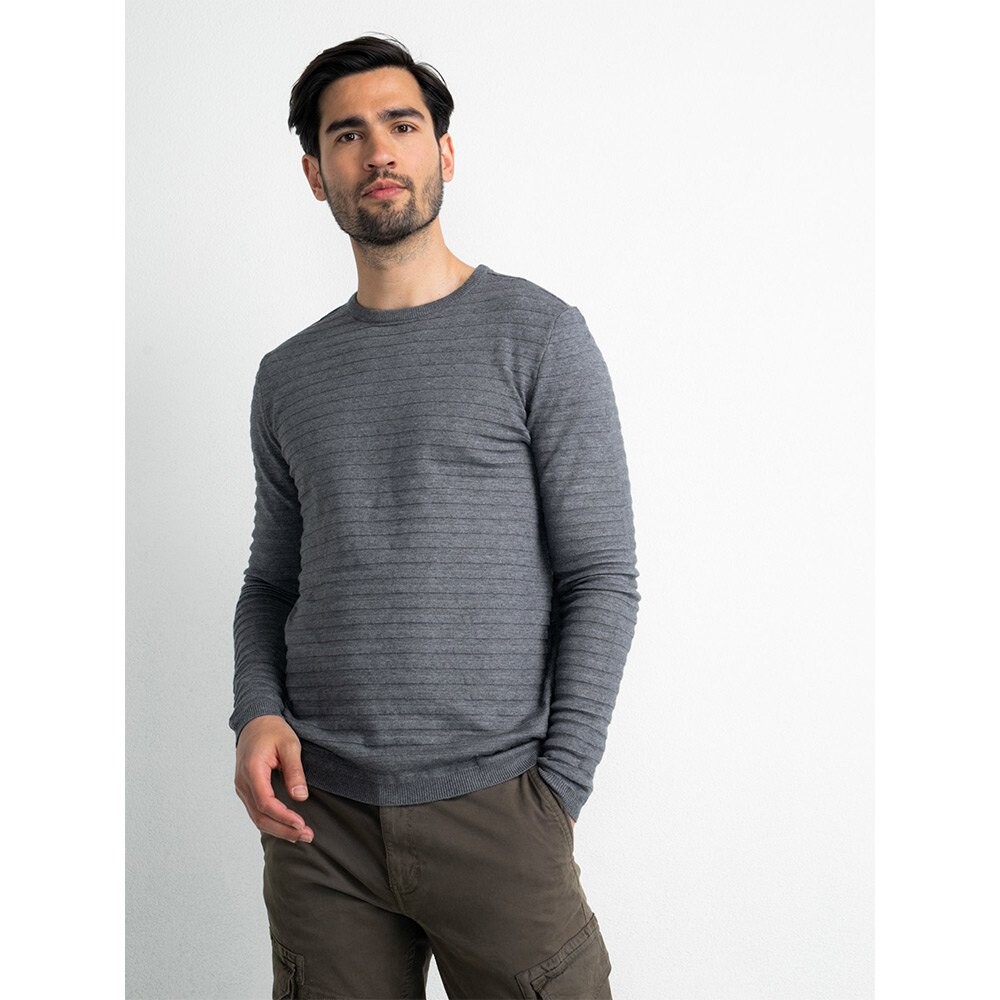 

Свитер Petrol Industries M-3020-Kwr269 Round Neck, серый