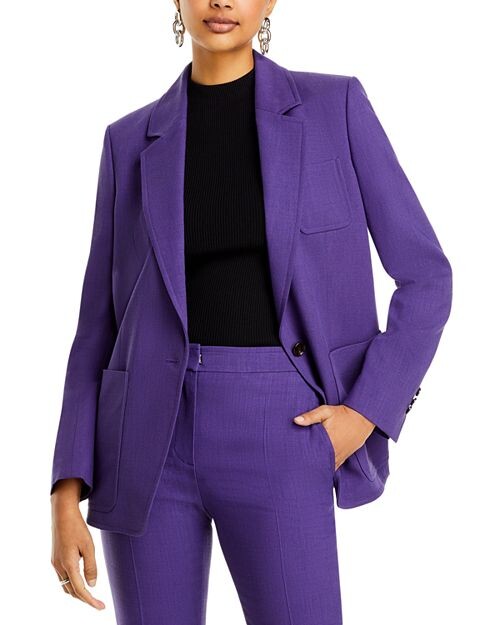 

Джула Блейзер на одной пуговице BOSS, цвет Purple