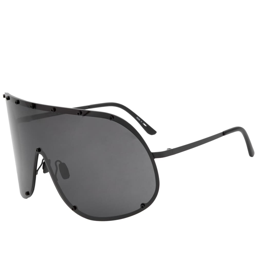 

Солнцезащитные очки Rick Owens DRKSHDW Shield, черный