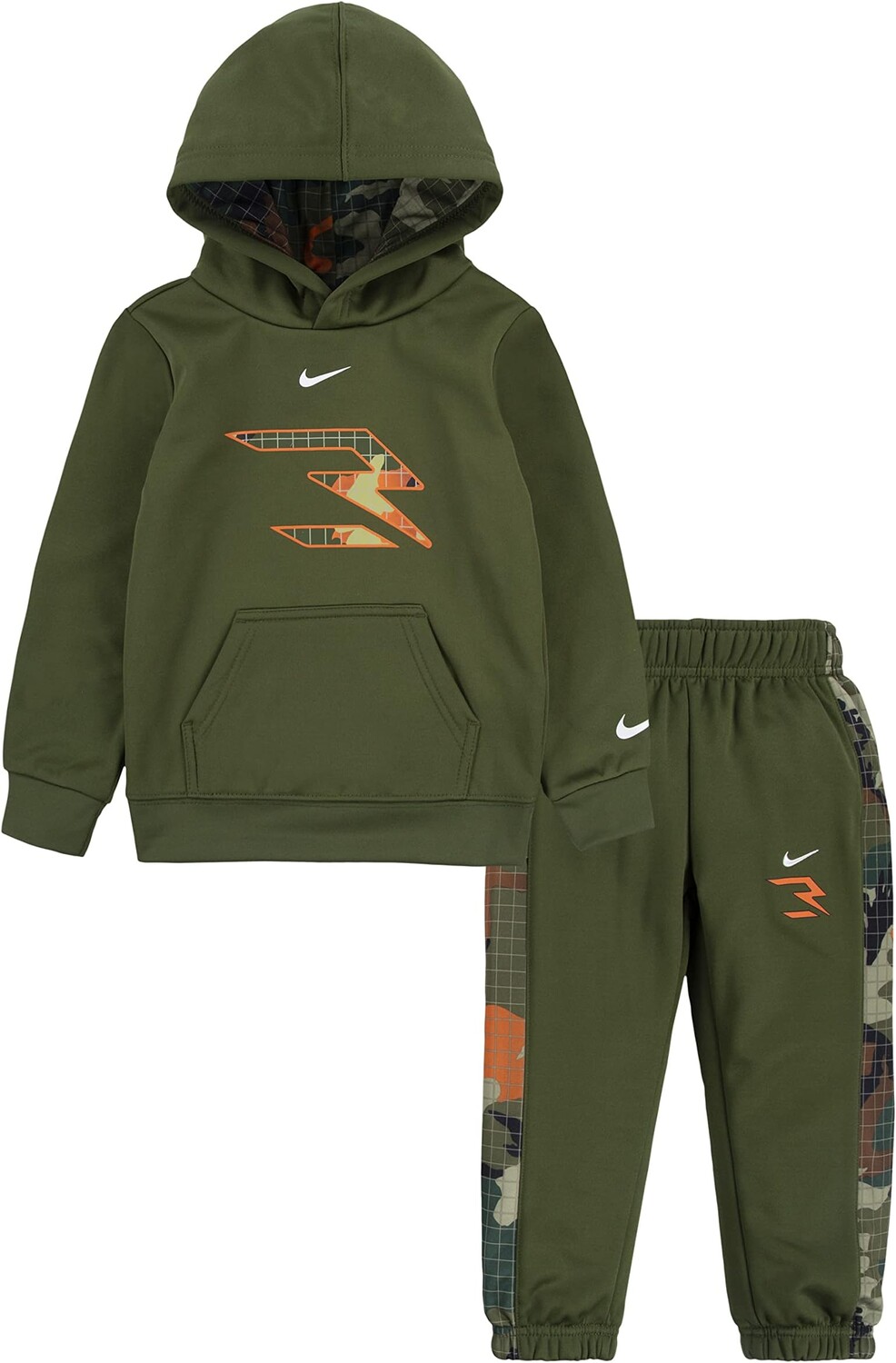 

Детский набор Nike Therma Pullover Set, цвет Rough Green