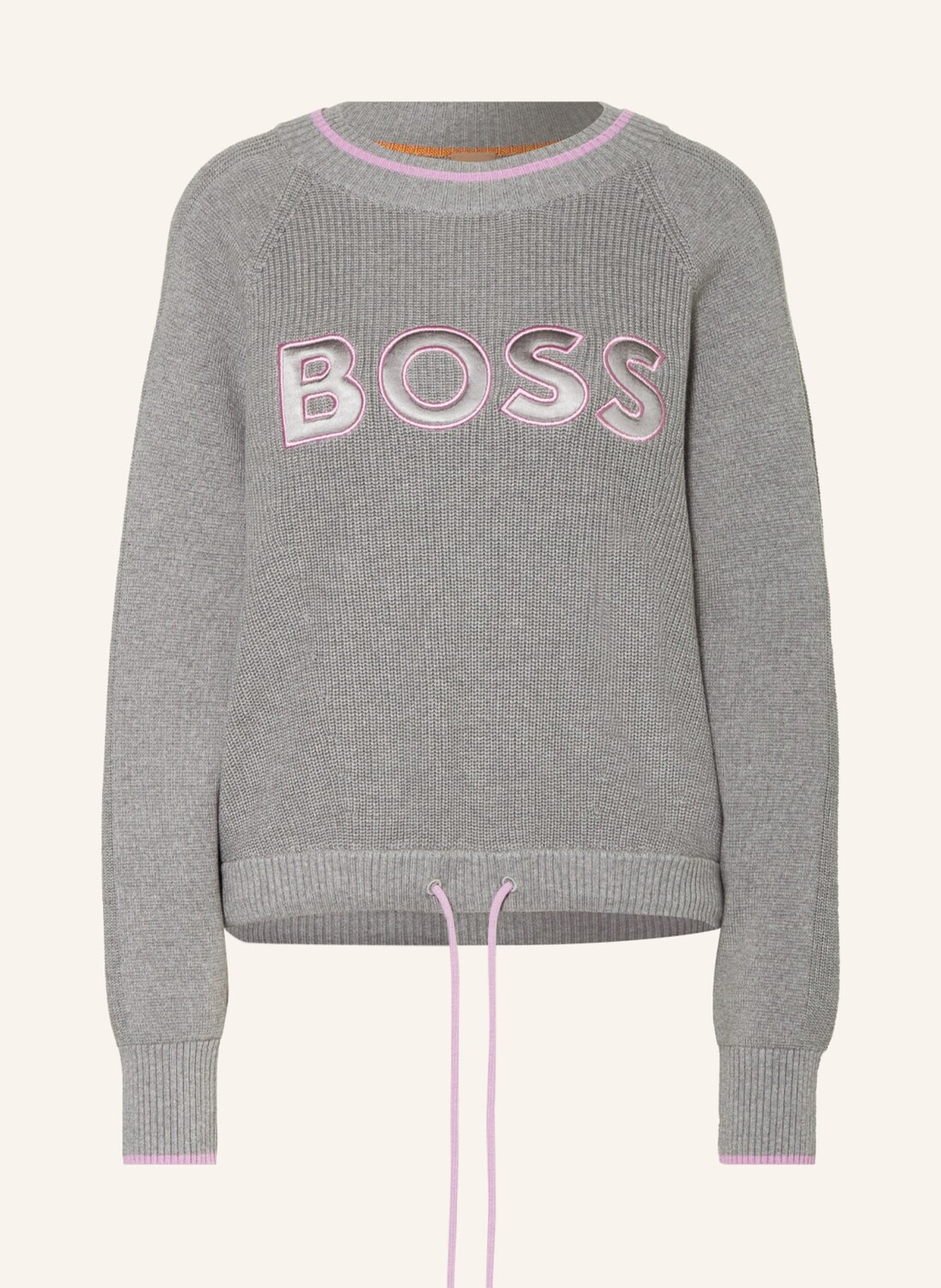 

Свитер BOSS FOMHIL, серый