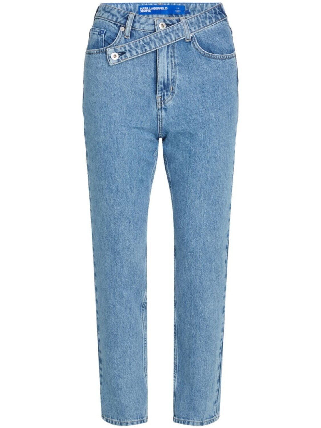 

Karl Lagerfeld Jeans джинсы скинни с завышенной талией, синий