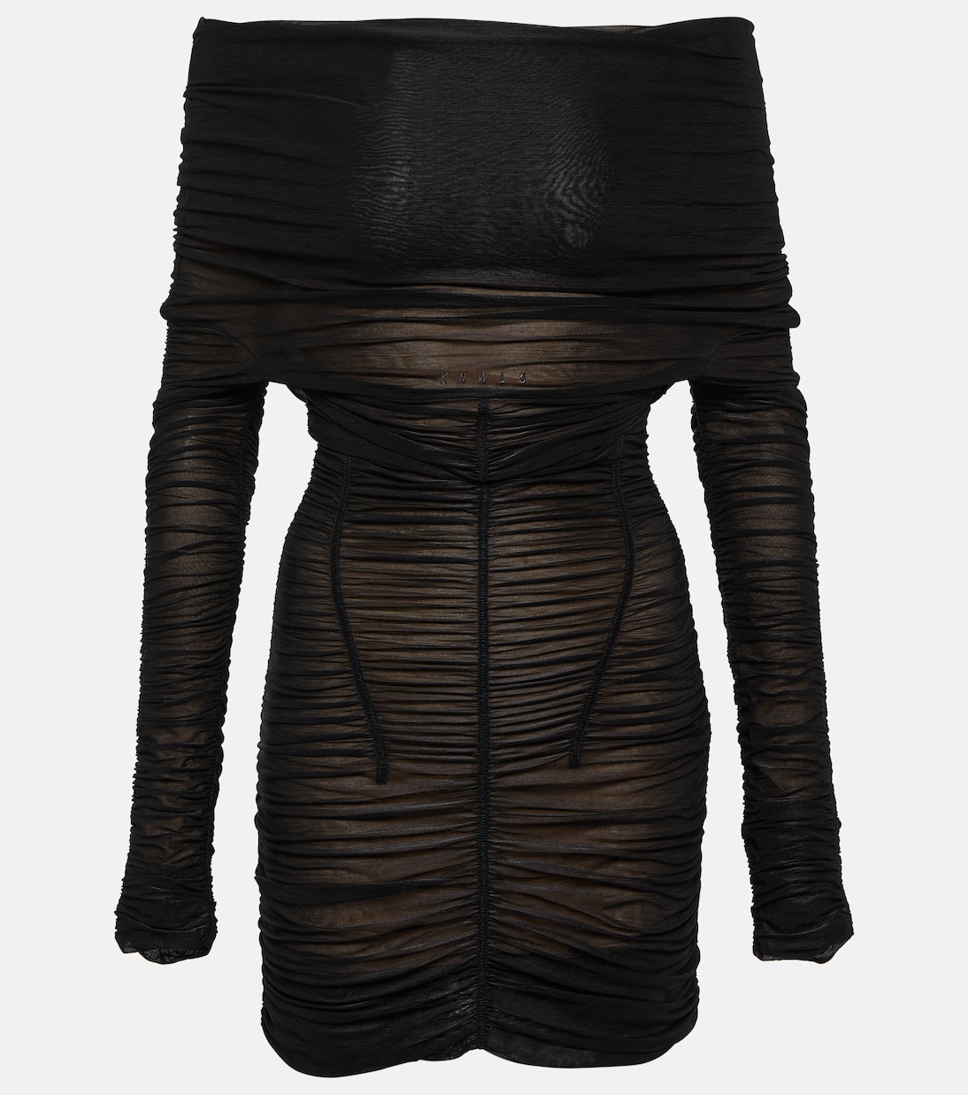 Мини-платье ocilia с открытыми плечами Knwls, черный