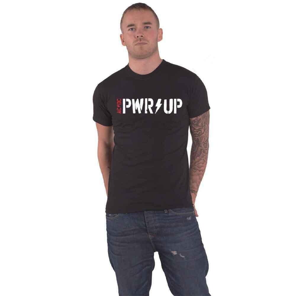 

Футболка со списком треков PWRUP AC/DC, черный