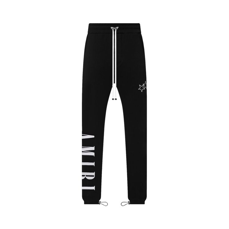 

Спортивные брюки Amiri Vertical Logos 'Black', черный