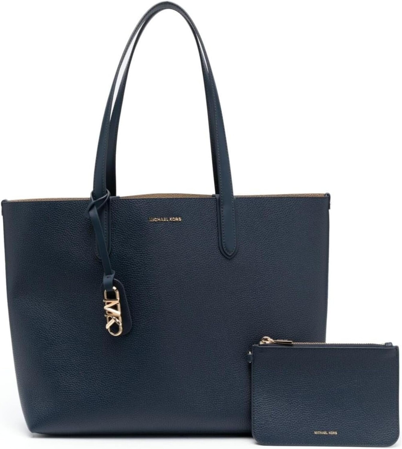 

Очень большая двусторонняя сумка-тоут Eliza East/West MICHAEL Michael Kors, цвет Amazon Green