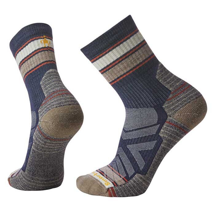

Носки Smartwool Performance Hike Light Cushion Striped Mid Crew, разноцветный