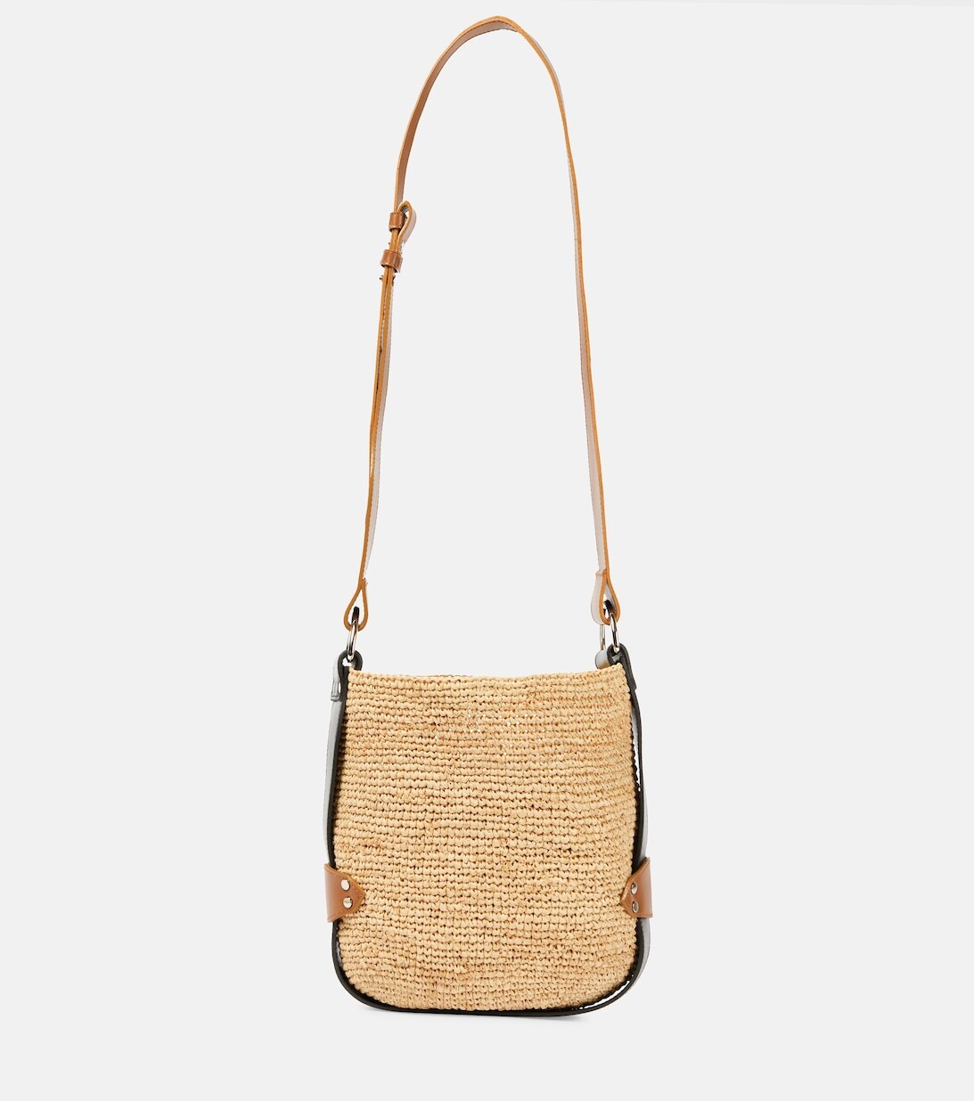 

Сумка-тоут Bayia Mini из рафии Isabel Marant, бежевый
