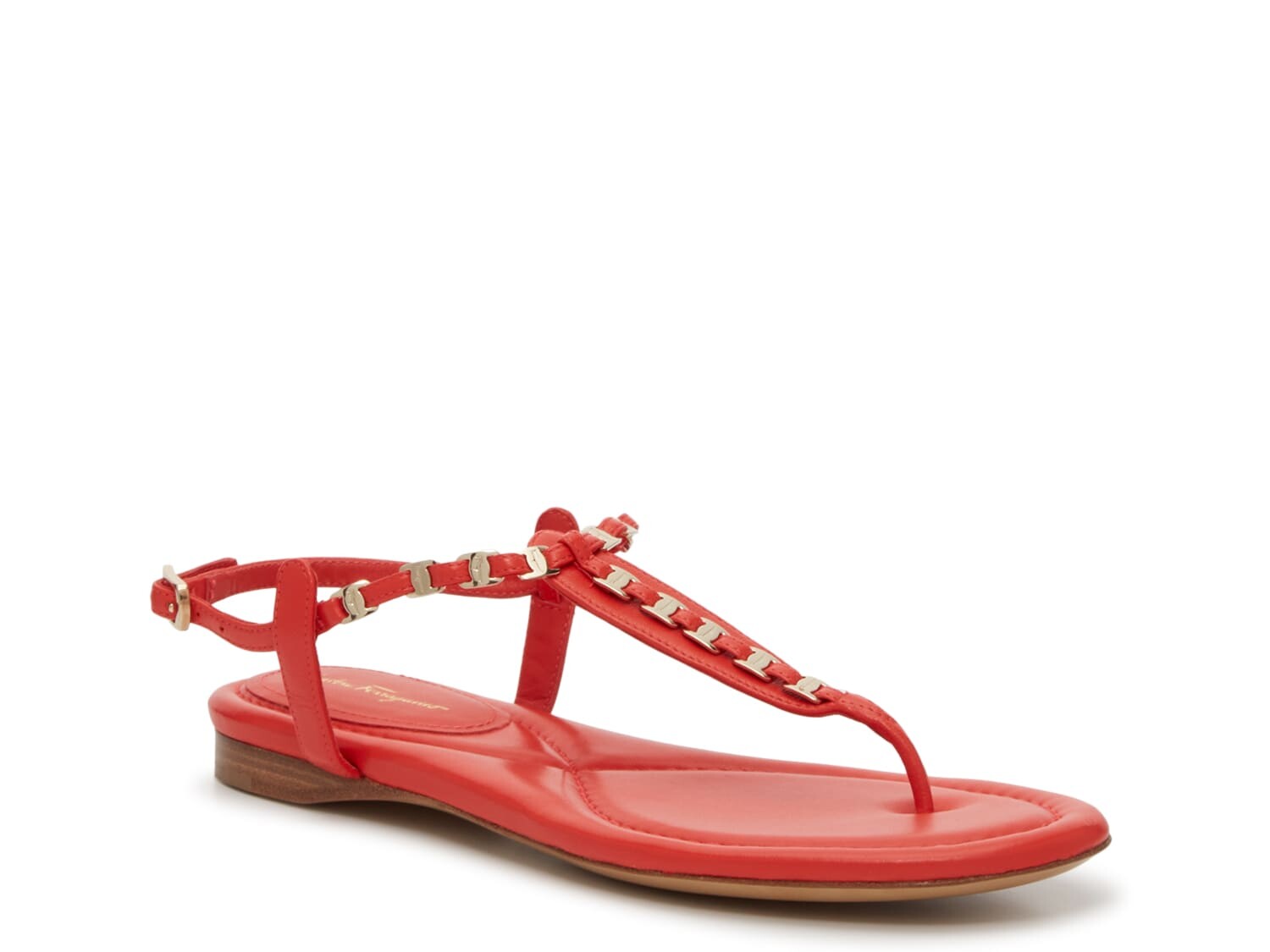 

Сандалии Salvatore Ferragamo Tahiti, оранжевый