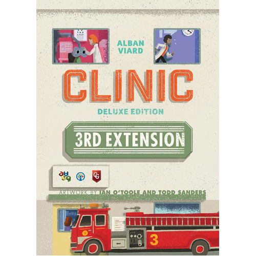 Настольная игра Clinic: Deluxe Edition Extension 3 Capstone Games clinic deluxe edition the extension клиника делюкс издание дополнение