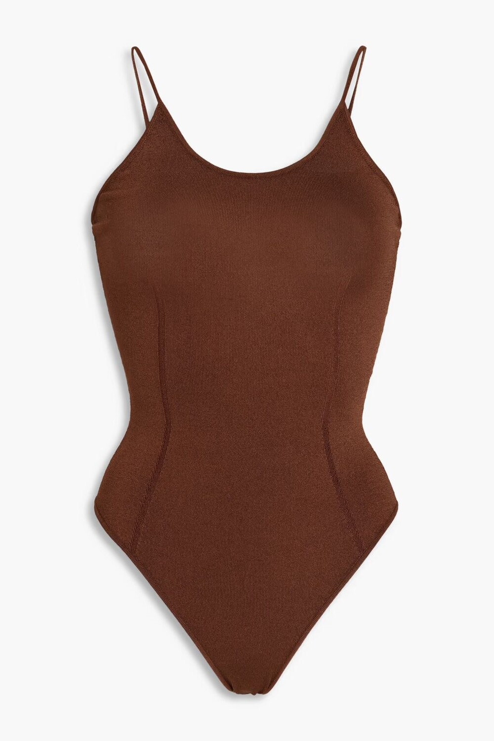 

Вязаное боди Dion Lee, коричневый