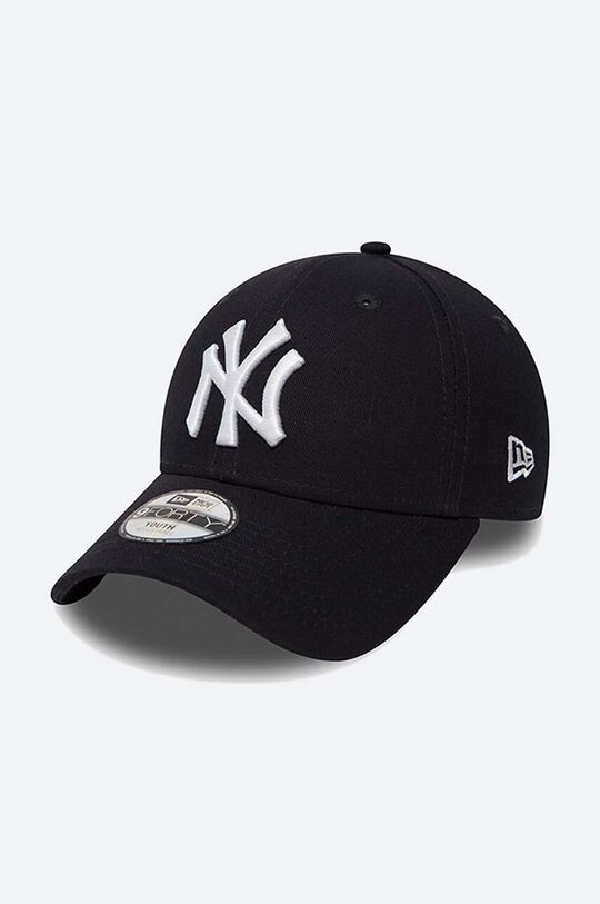 

New Era Детская хлопковая бейсболка, черный