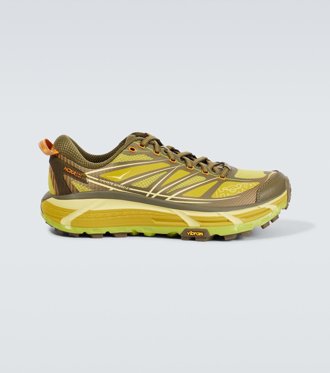 Кроссовки mafate speed 2 Hoka One One, зеленый