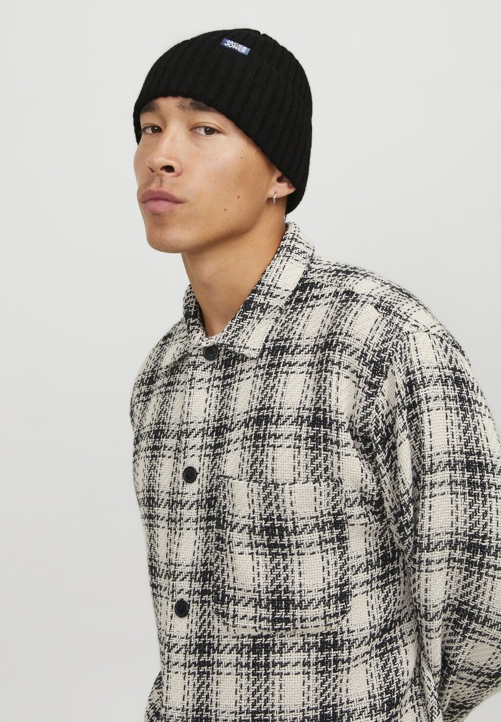 

Шапка JACPRIME BEANIE Jack & Jones, цвет black