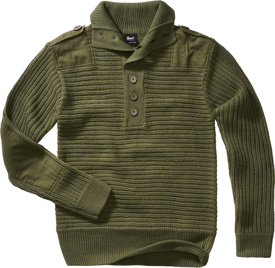 Пуловер Brandit Alpine, зеленый