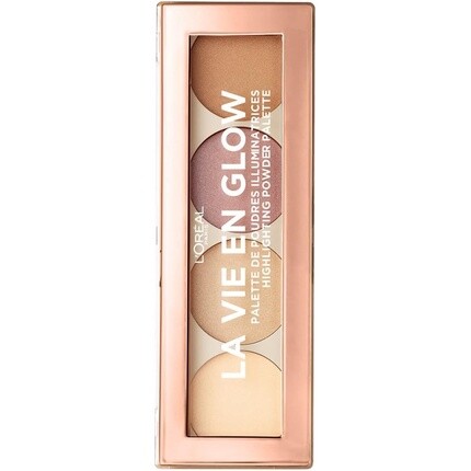 

L'Oréal Paris La Vie en Glow Palette Хайлайтер 01 Warm Glowing