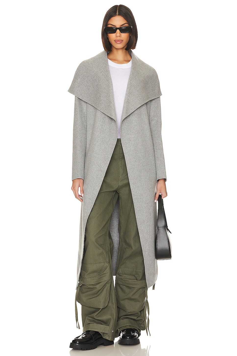 

Пальто Mackage Mai Wool, цвет Grey Melange