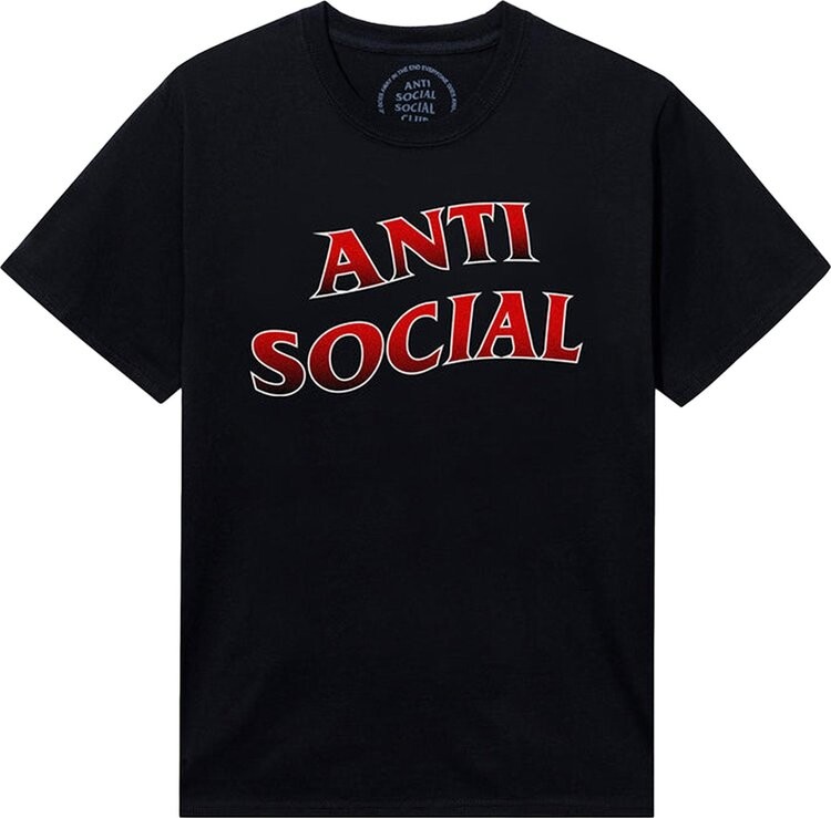 

Футболка Anti Social Social Club Half Games 'Black', черный